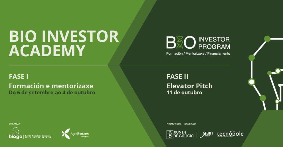 Bioga organiza con el apoyo  de la Gain la Bio Investor Academy.