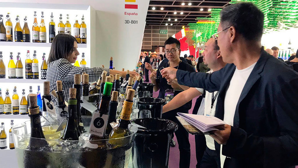 Rías Baixas está participando en la feria International Wine & Spirits Fair 2019 de Hong Kong.