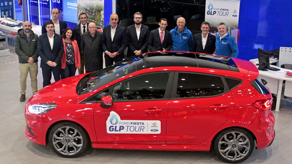 El Ford Fiesta GLP realiza un tour entre Barcelona y Madrid de 3. km.