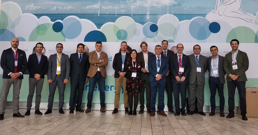 Delegación de Asime y el Galician Offshore Energy Group en WindEurope Offshore de Copenhague.