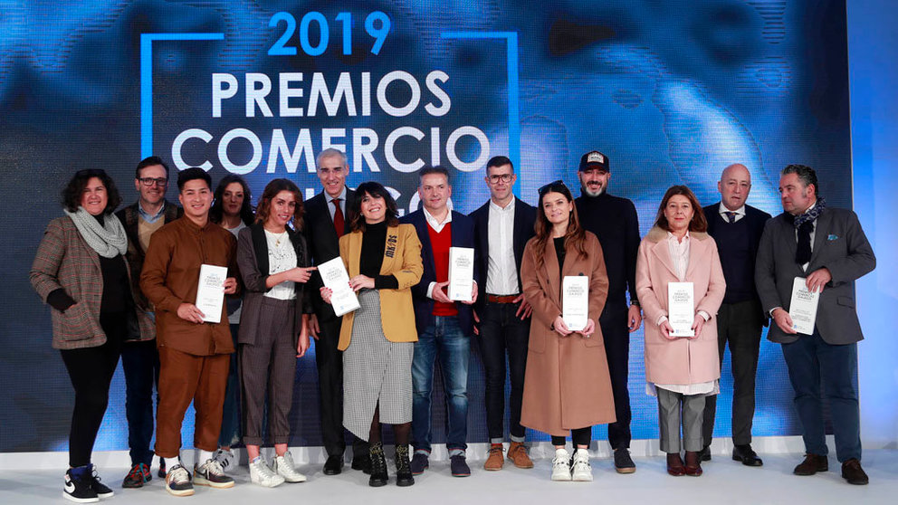 Entrega de los Premios do Comercio Galego 2019.