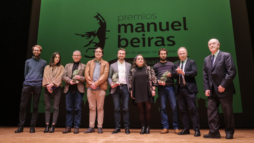 Entrega dos XX Premios Manuel Beiras, en Santiago.