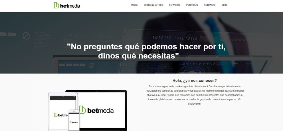 Web de Betmedia.