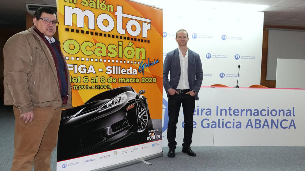 Rudesindo y Ricardo Durán presentaron la 3ª edición del Salón Motor Ocasión.