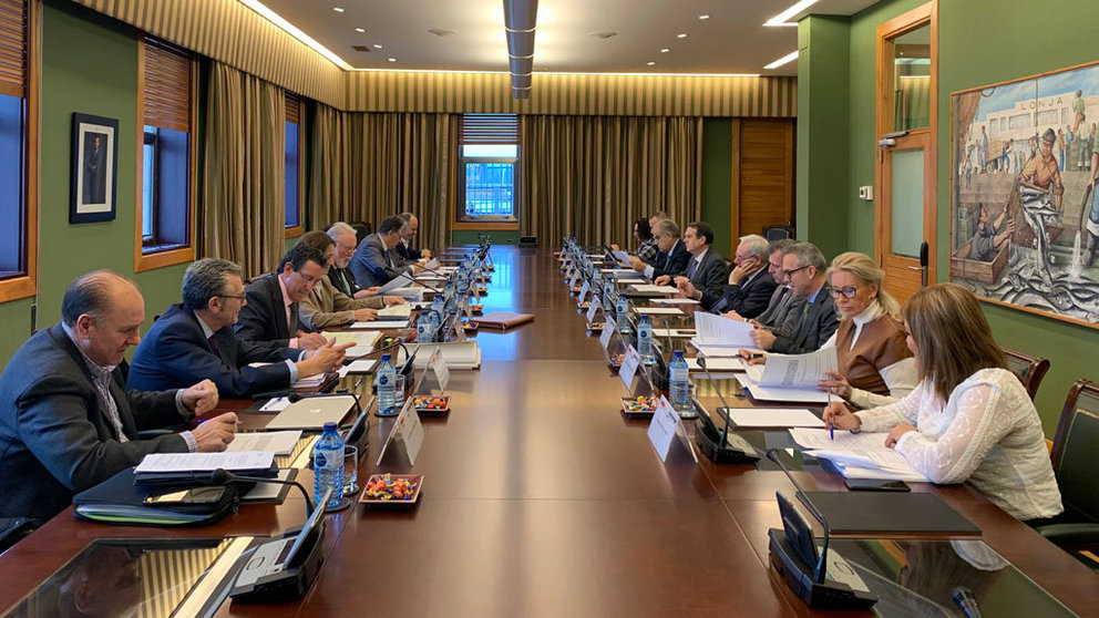 Reunión del Consejo de Administración de la Autoridad Portuaria de Vigo.