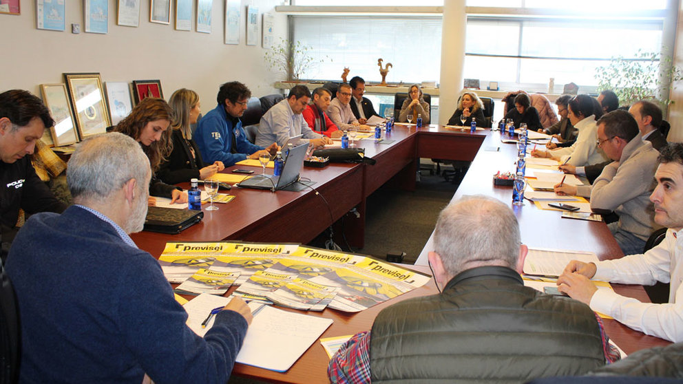 Reunión del comité asesor de Previsel, celebrada en Expourense.