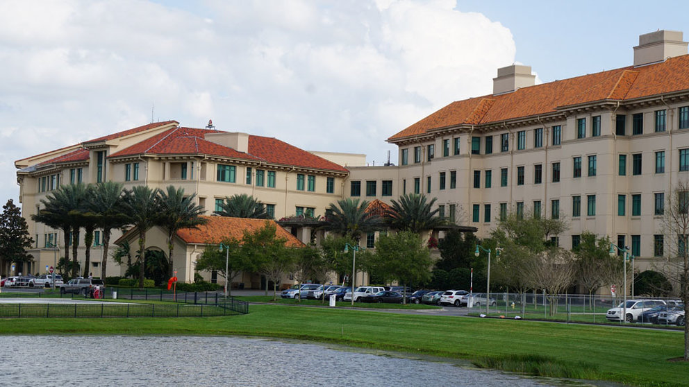 Verea ha realizado el tejado del hospital AdventHealth Celebration de Orlando, Florida.