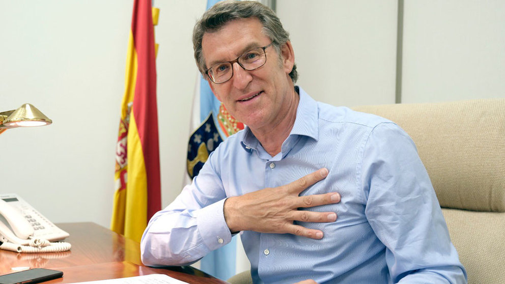 Alberto Núñez Feijóo será presidente de la Xunta otra legislatura más./TWITTER FEJIÓO.