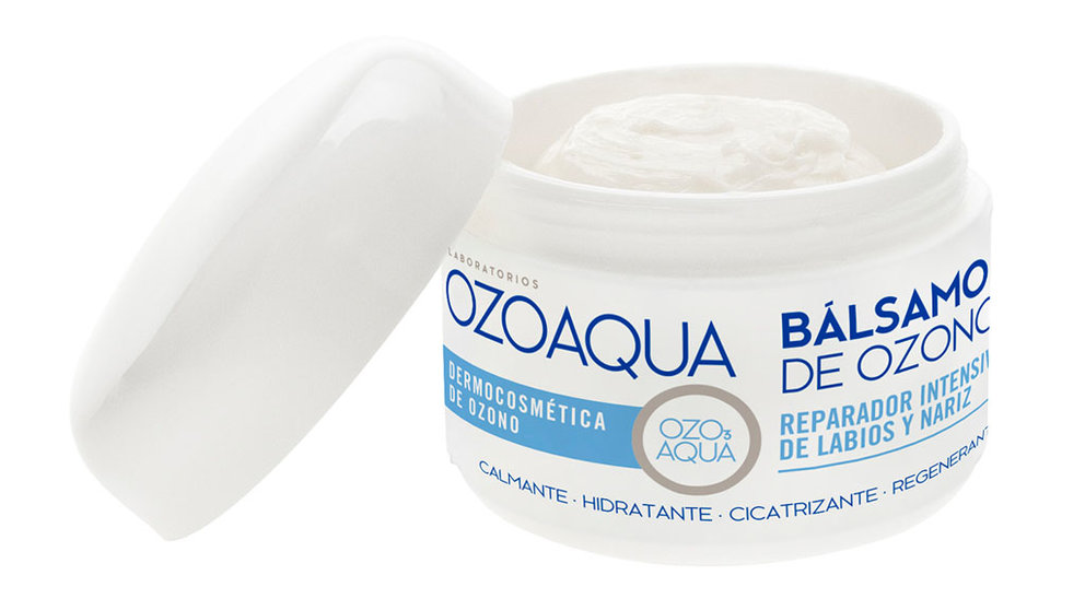 Bálsamo labial de ozono de Ozoaqua, premiado en la categoría de Mejor Producto Labial.