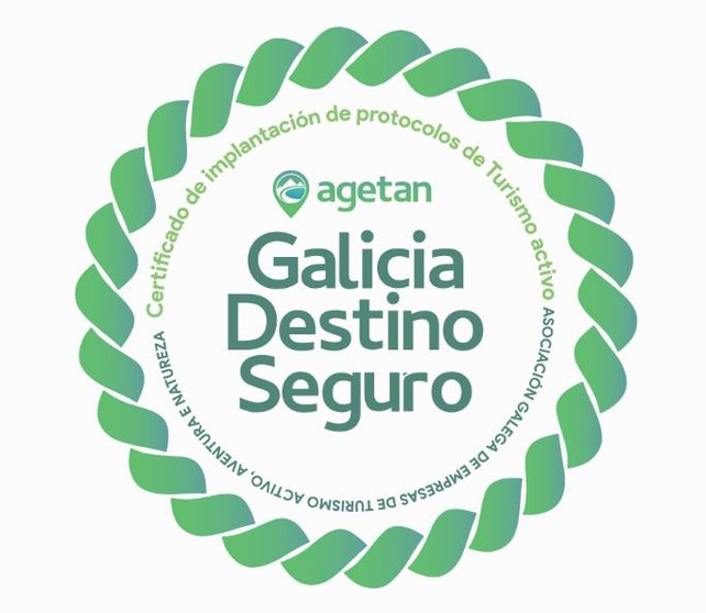 AGETAN certifica ás empresas de turismo activo de Galicia que ofrecen os seus servizos con garantía de seguridade fronte á covid.
