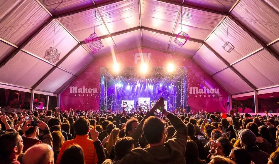 Un festival de música en Galicia antes da pandemia./J.ROSA.