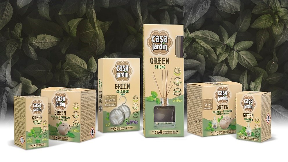 Nueva gama de productos Casa Jardín Green de Zelnova Zeltia.