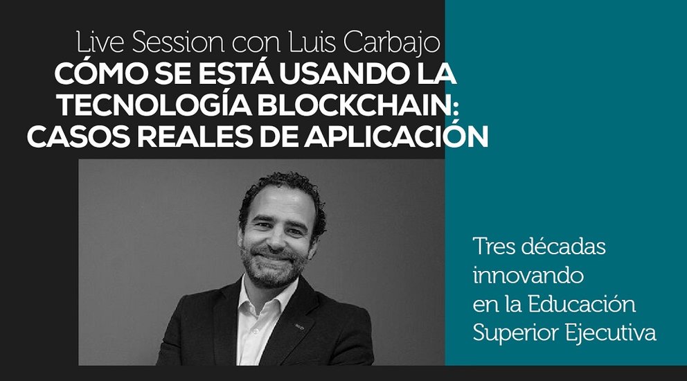 La conferencia sobre blockchain será impartida por Luis Carbajo es cofundador de Vottun.