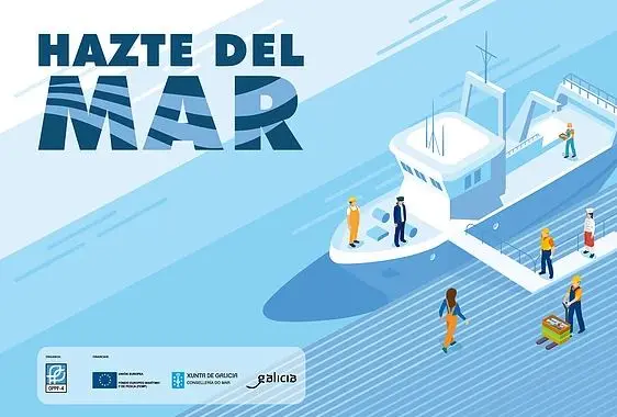 OPPF-4 promociona el empleo en el sector pesquero a través de la campaña “Hazte del mar”.