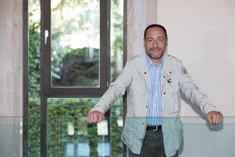 Manuel Rañó, presidente del Colegio Oficial de la Arquitectura Técnica de Pontevedra./OLIMPIO.