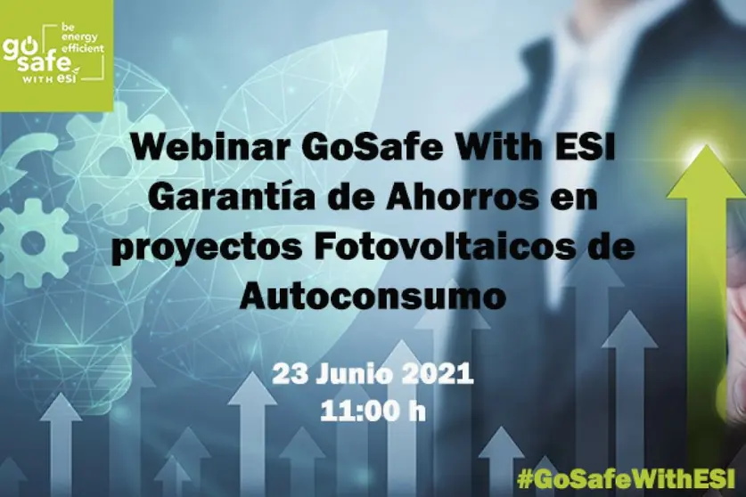 Abanca participará en el GoSafe with ESI desarrollará un webinar sobre “Garantía de ahorros en proyectos fotovoltaicos de autoconsumo”.