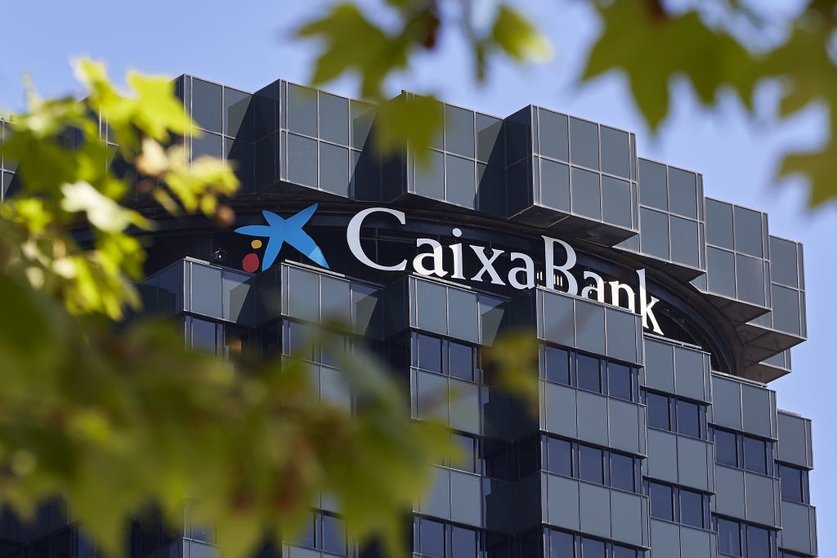 Sede corporativa de CaixaBank en Barcelona./WEB CAIXABANK.