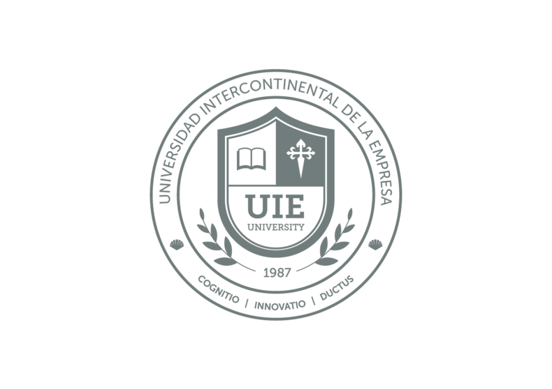 Escudo de la Universidad Intercontinental de la Empresa (UIE).