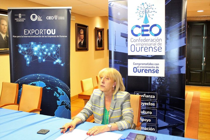 Marisol Nóvoa, presidenta de la CEO, participó en la jornada sobre las ayudas a las energías fotovoltaicas del Inega.