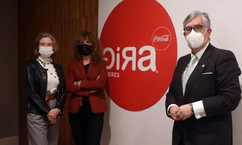 María Sande, Isabel Neira y Juan Manuel Vieites.