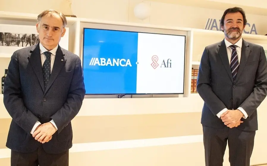 uan Luis Vargas-Zúñiga, director general de Mercado de Capitales, Gestión y Distribución de Abanca, y César Cantalapiedra, socio director del área de Finanzas Públicas de Afi.