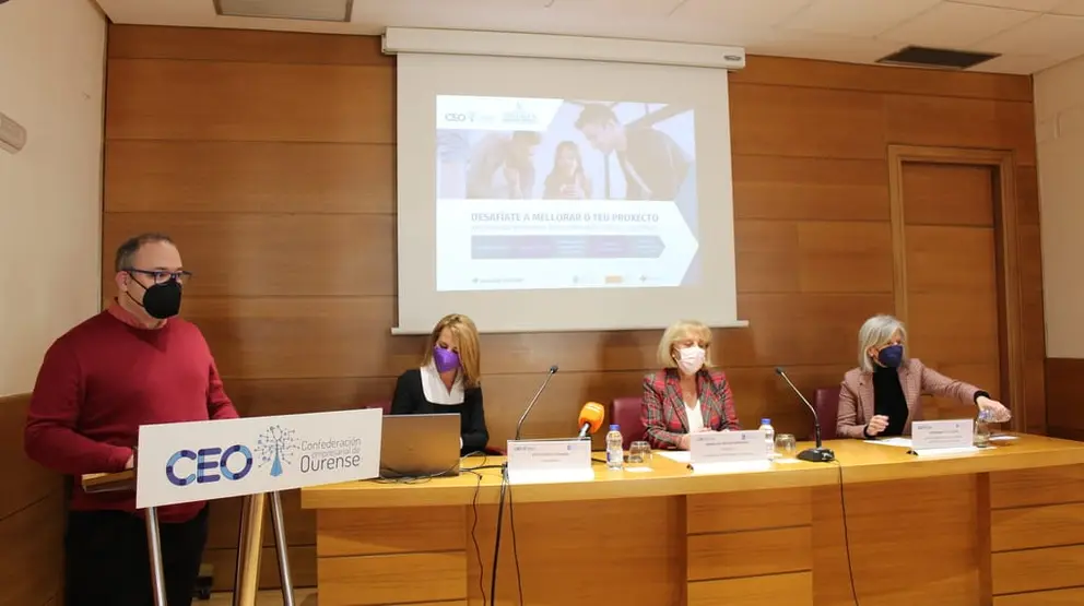 Daniel Diéguez, Eva Castro, Marisol Novoa y Covadonga Toca presentaron el Laboratorio de Iniciativas Sostenibles.