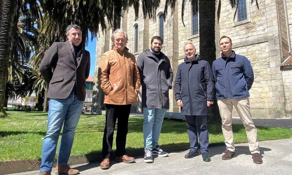 David Regades se reunió con el cofundador y CEO de Velca, Emilio
Froján; y el alcalde de Caldas, Juan Manuel Rey.