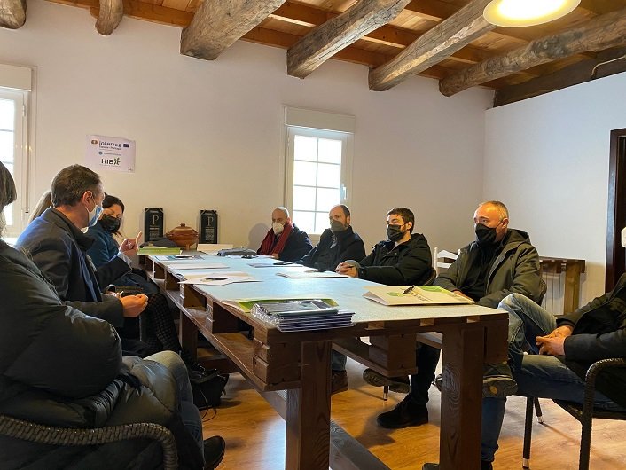Reunión de DATAlife con representantes del sector vitivinícola gallego.