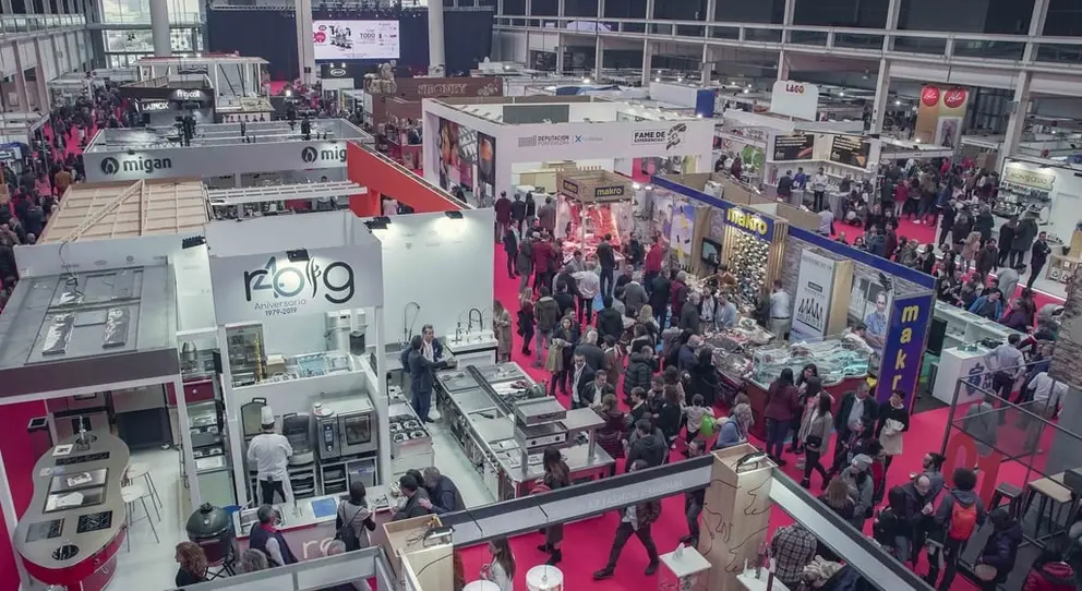 Vista de la última edición (2019) del Forum Gastronómico en Expocoruña.