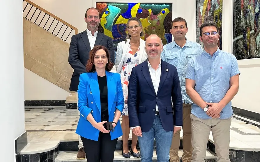 Susana Lama, David Regades, Xosé Henrique Vázquez, Gabriel Gómez Celaya, Belén Fernández-Feijóo y Xavier Castaño.