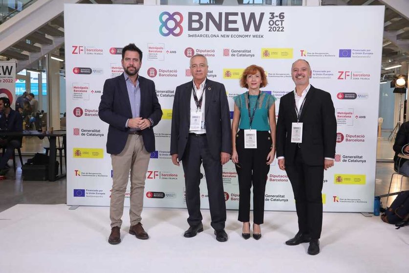 Los delegados de las zonas francas de Cadiz, Barcelona, Tenerife y Vigo, en BNEW.