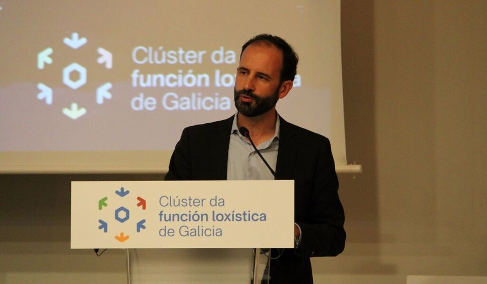 Xoán Martínez, presidente del Clúster da Función Loxística de Galicia.