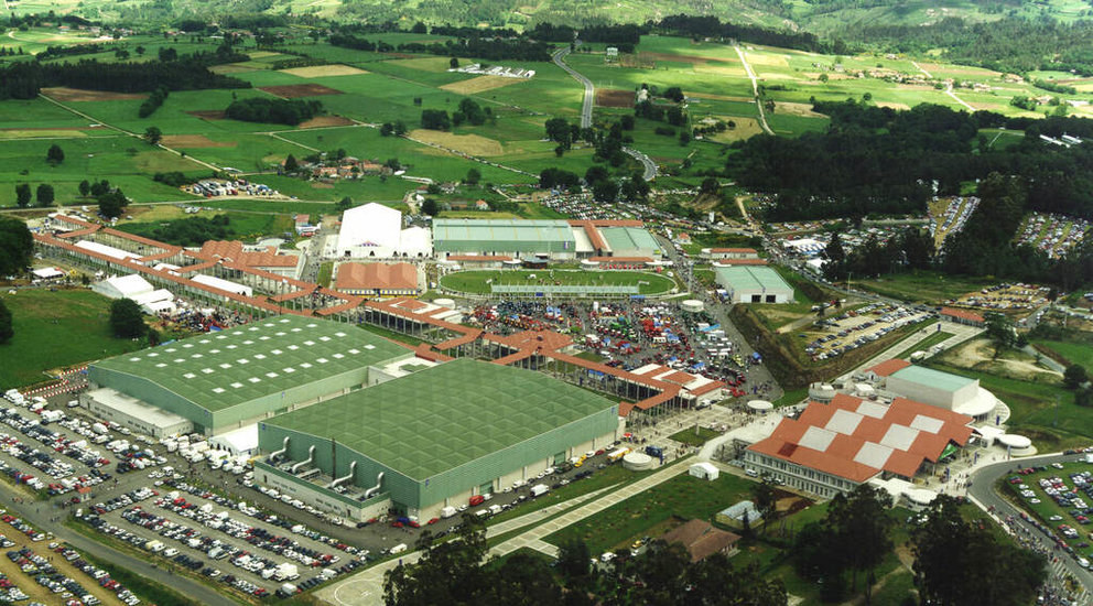 Vista aérea recinto Feira Internacional de Galicia Abanca.