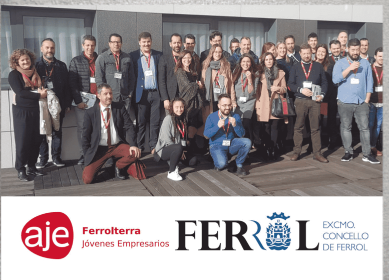 Sesión de networking organizada por AJE Ferrolterra y Concello de Ferrol.