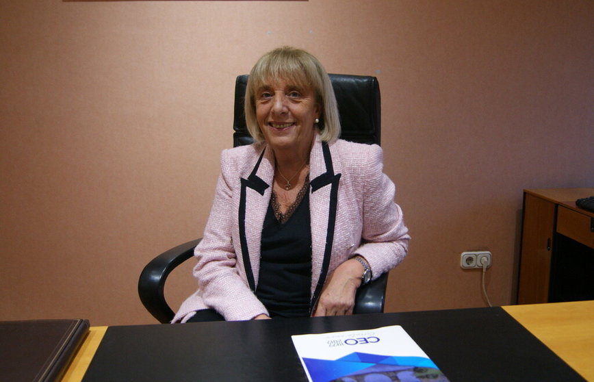 Marisol Novoa, presidenta de la Confederación Empresarial de Ourense.