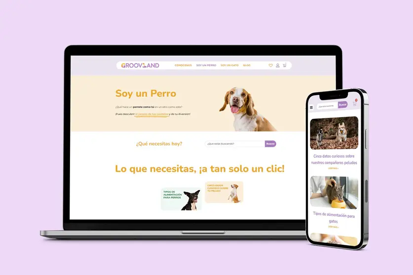 Nace en Ourense Groovland tienda online para mascotas