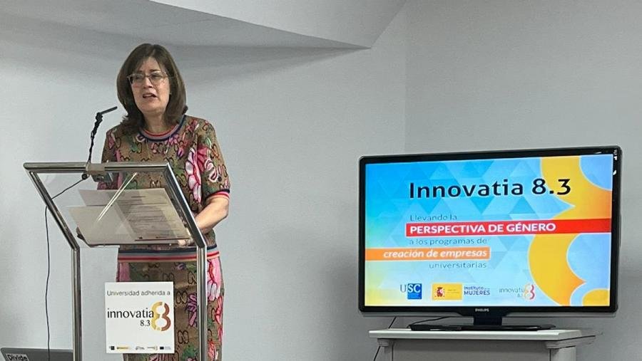 La coordinadora de Innovatia , Eva López Barrio.