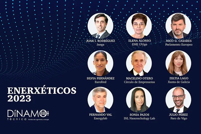 Galardonados con los premios "Enerxéticos 2023".