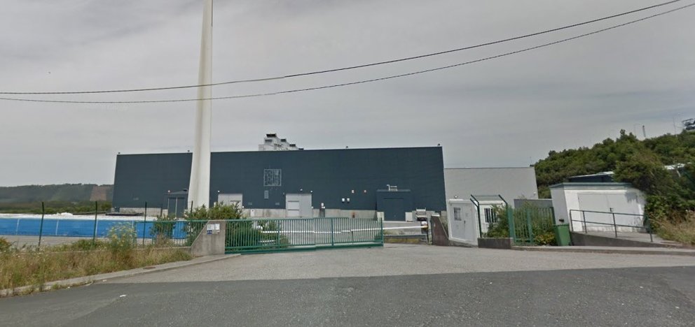 La planta de Nervión Naval Offshore en As Somozas se ubicará en las antiguas instalaciones de Siemens-Gamesa./GOOGLE MAPS.