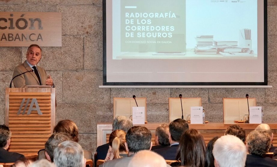 La Fundación Inade presentó en Santiago la “Radiografía de los corredores de seguros con domicilio social en Galicia”.
