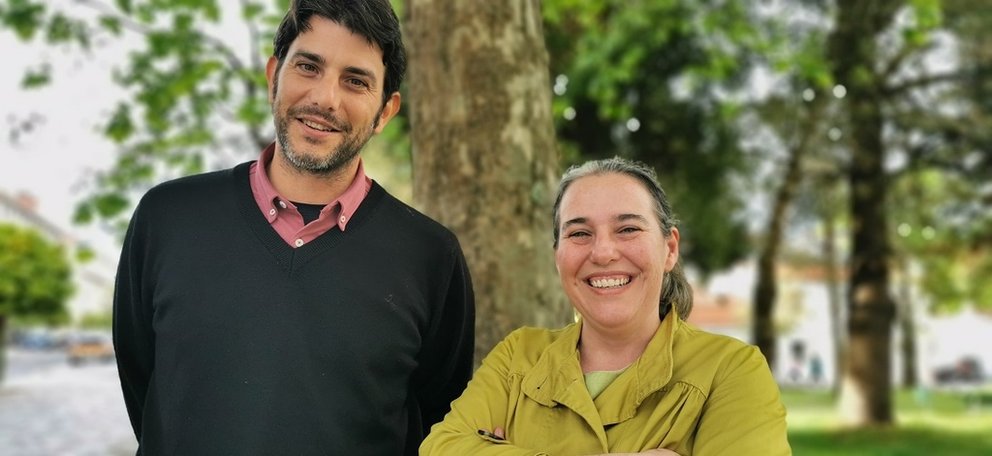 Daniel Cerqueiro, director de Marketing de Docuten, y Lucía Castro, gerente de DATAlife.