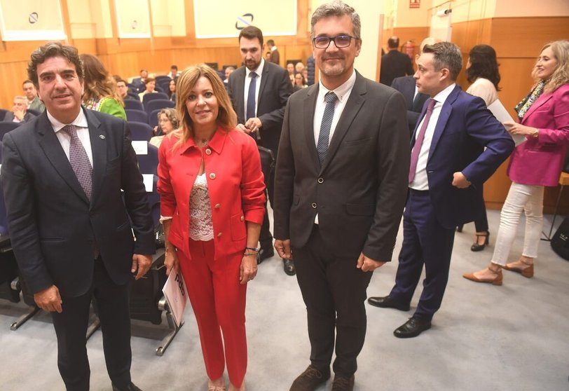 Martín Fernández, Ana Sánchez e Iago Domínguez.