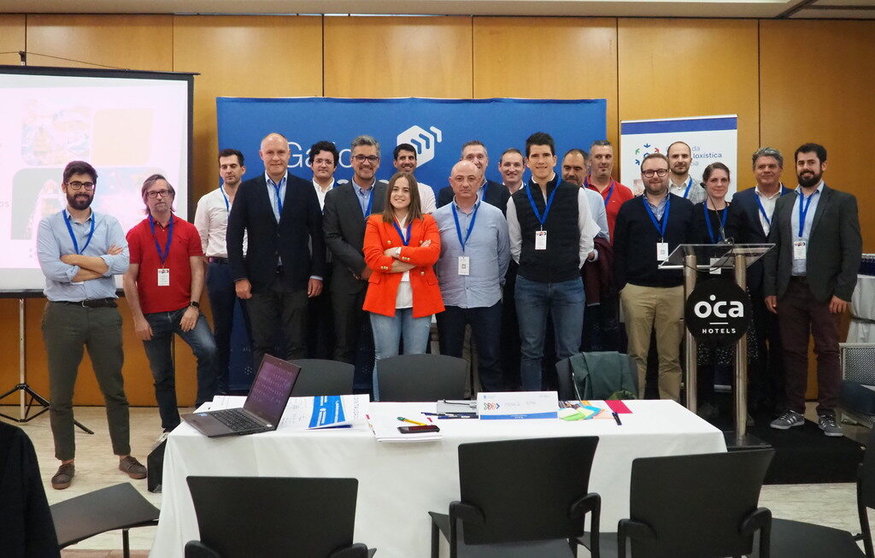 Participantes en los talleres de talleres de digitalización centrados en la actividad logística organizados por el Clúster da Función Loxística de Galicia.