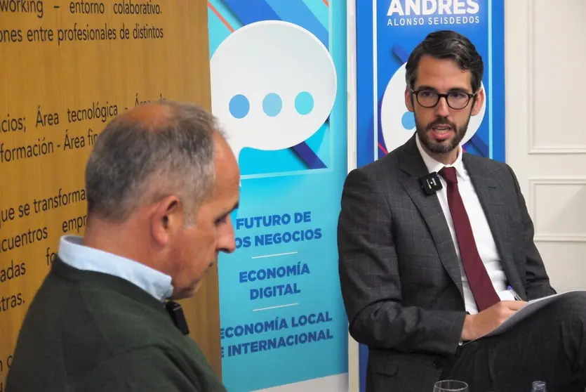 Roberto Alonso, secretario general de Anfaco, fue el invitado de ‘Conversaciones con Andrés Alonso’.