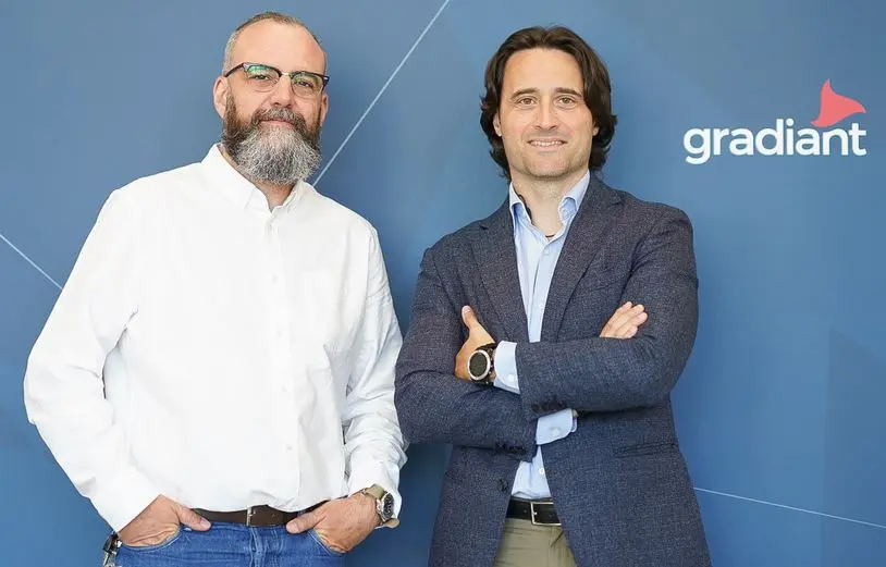 Fernando Jiménez, gerente, y Luis Pérez Freire, director general de Gradiant.