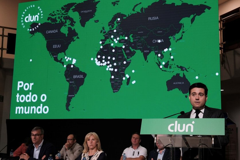 El director general de Clun, Juan Gallástegui, desgranó las cuentas de 2022 ante la asamblea de cooperativistas.