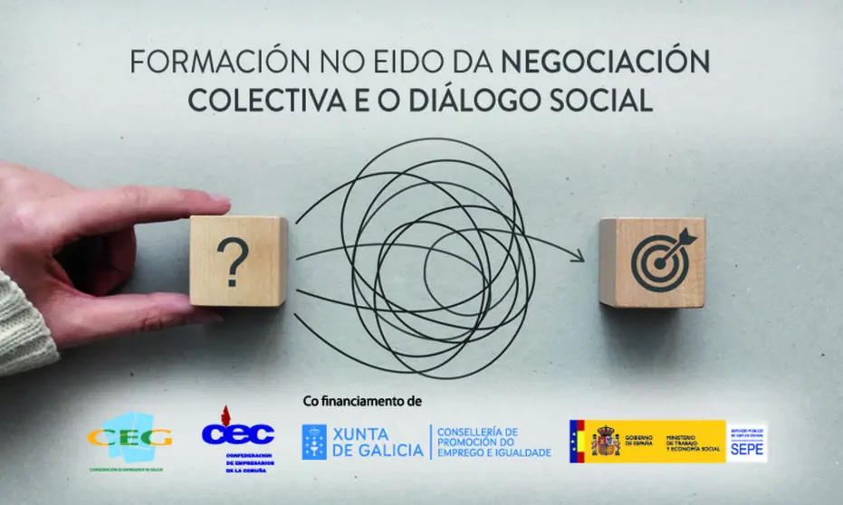 Plan de Formación para la Negociación Colectiva organizado por la Confederación de Empressarios de A Coruña.