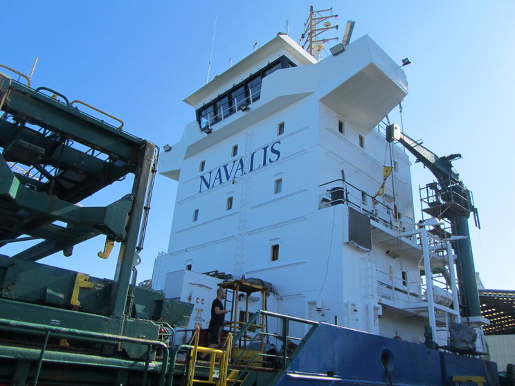Astillero San Enrique, en Vigo, ha reparado el buque Smeland.