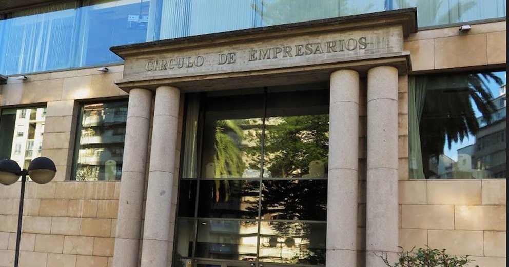 Edificio del Círculo de Empresarios de Galicia, situado en Vigo.