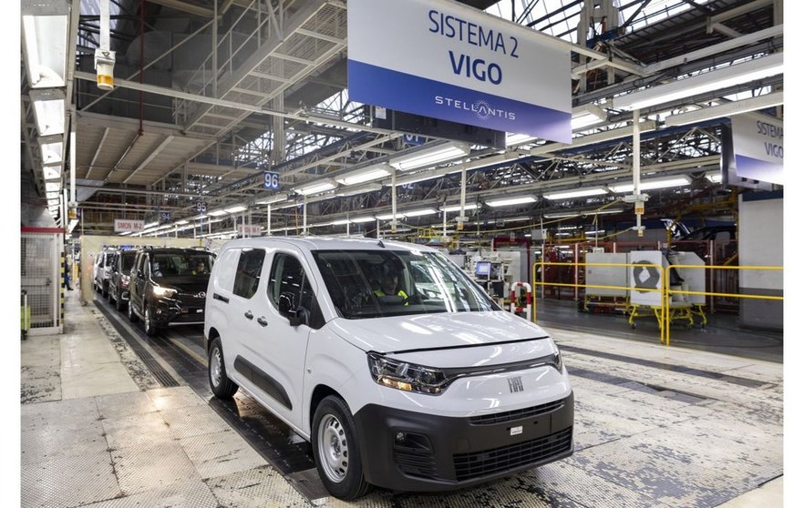 Planta de producción de vehiculos de Stellantis Vigo.